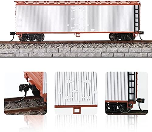 Evemodel C8747 1pc ХО Мащаб 1:87 40' Дървена Странична Рефрижераторная 40-подножието Модел търговска вагона Железопътен