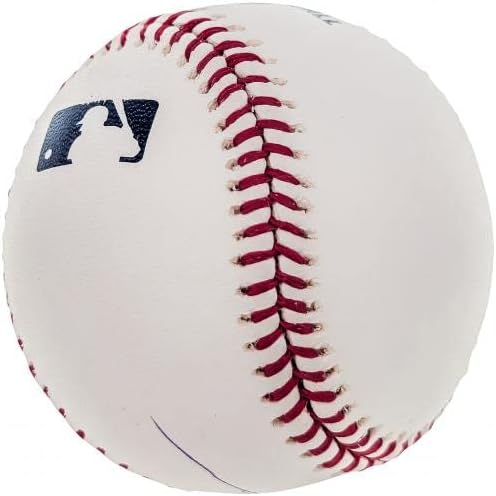 Джош Андерсън С Автограф от Официалния представител на MLB бейзбол Атланта Брейвз, Детройт Тайгърс Холограма Tristar 6232894 - Бейзболни