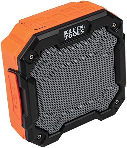 Klein Tools AEPJS3 слушалка Bluetooth 4.2, с магнит и плетене на една кука и led подсветка 56403, Акумулаторна Фенерче /Worklight с поставка и дългоцевно оръжие, Зарежда с Малка електроник?