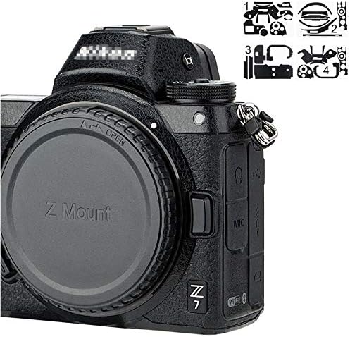 Защитно Фолио за корпуса на камерата е защитена от драскотини и износване за Пълен беззеркальной фотоапарат Nikon Z7 Z6 - Текстурата на кожата