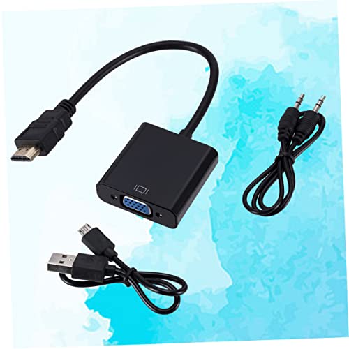Mobestech и USB-кабел Full to Computer с адаптер за лаптоп Black Video Tablet P Audio Converter