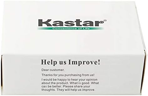 Kastar 2-Pack Смяна на батерията за Vtech CS6509-16 CS6509-17 CS6509-19 CS6519 CS6519-14 CS6519-15 CS6519-16 CS6519-2 CS6529 CS6529-2 CS6609 CS6619 CS6619-2 CS6629 CS6629-2 CS6629-3 CS6649 CS6649-2