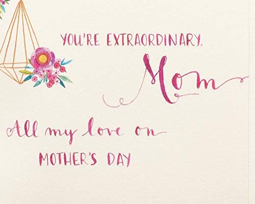Картичка за Деня на майката от папирус (Цветя)