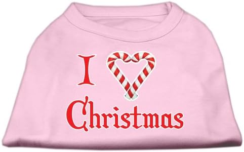 Коледа Риза с Трафаретным принтом I Heart Светло Розов цвят Lg (14)
