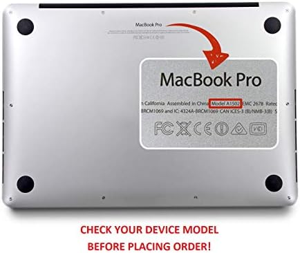 Cavka Vinyl Стикер за кожа, която е Съвместима с MacBook Pro 16 M1 Pro 14 2021 Air 13 M2 2022 Retina 2015 Mac 11 Mac 12 Текстурный Принт