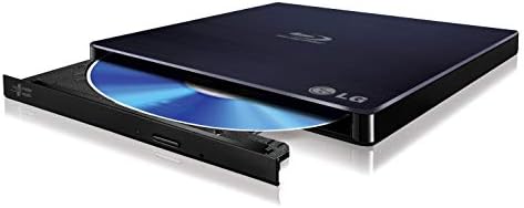 LG Electronics 6X Blu Ray Записващо 8X DVD Writer + /- RW USB 2.0 Super Multi Ultra Slim (черен) WP50NB40 и електроника, 8X USB 2.0 Super