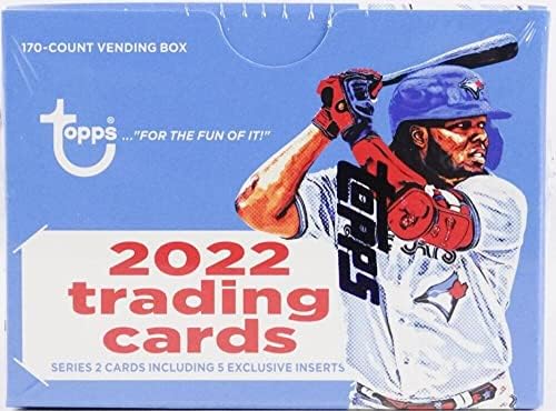 Кутия за продажба на бейзболни топки Topps Series 2 2022 (1 опаковка / 170 карти)