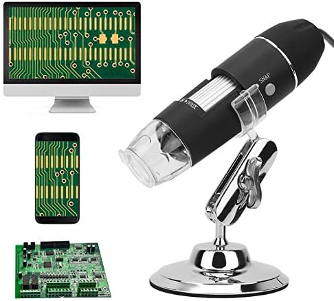 Vomeko S4T-30W-D 1600X led дигитален микроскоп с група, портативен микроскоп с висока разделителна способност за получаване на ясни изображения.