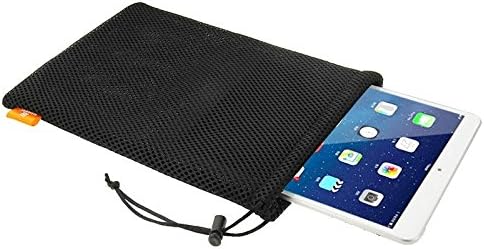 Калъф за таблет PC, Найлонов Текстилен калъф, чанта с кабел за iPad Air 2 и 1 / iPad 4/3 / 2/1, Размер: 29 см x 19 см (черно), Защитен