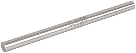 X-DREE Диаметър 3,19 мм +/-0,001 mm Допуск Измервателен щифт от волфрамов карбид (диаметър 3,19 мм +/- 0,001 mm Допуск калибратор на волфрамов