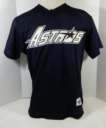 1994-96 Хюстън Астрос Рейнолдс 22 Използван в играта Черна Риза 46 DP14988 - Използваните в играта тениски MLB