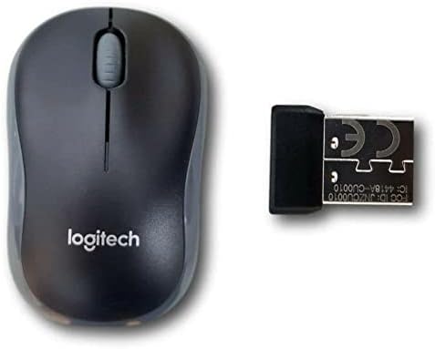 Безжична мишка Logitech M185 (Swift Сив)