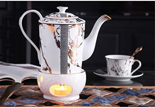 XIULAIQ ЗЛАТНА канава чай, кафе, чаша И чиния, чай, чаена чаша, чайник, чайникът за домашна употреба (Цвят: A, размер: както е