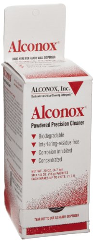 Alconox 1112 Прах Точност Пречистване, Кутия, опаковка и опаковката 50 x 1/2 унция