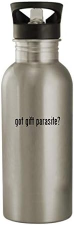 Подаръци дрънкулки получи ваучър за подарък паразит? - Бутилка за вода от неръждаема Стомана, 20 грама, сребриста
