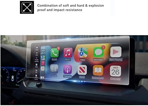 Защитно фолио за екрана, съвместима с 12,3-инчов сензорен екран Honda Accord 2023, HD Clear Anti Scratch, защитно фолио за екрана