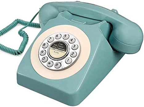 N/A Ретро Телефон, Кабелна Старинен Ретро телефон Стационарен телефон с най-Добрите Континентални Телефонни подаръци 1960
