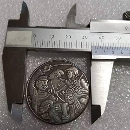 AVCITY Антични Ръчна работа 1918 Немска Възпоменателна Монета на Стария Сребърен Долар Сребърна Кръгла Чуждестранните Монети Антични Колекция #1041