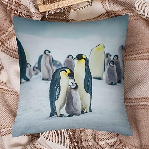 Най-сладък Зверята | Калъфка За Хранене Пингвини 45x45 см