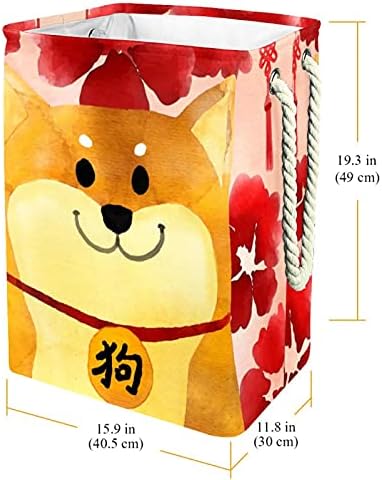 Китайската Куче Shiba-Ин, Голяма Кошница за дрехи, Водоустойчив Сгъваема Кошница за Дрехи, Органайзер за играчки, Домашен Декор