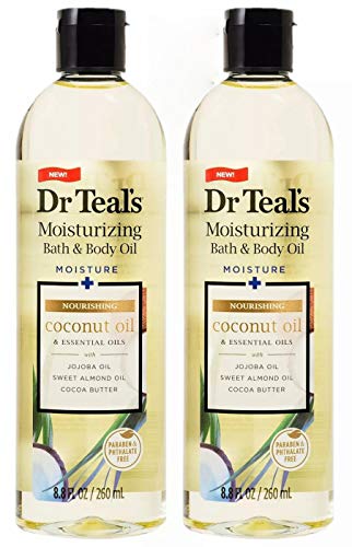 Подаръчен комплект кокосово масло за вана и тяло Dr. Teals за Деня на майката (2 опаковки от 8,8 грама) - Хранителни етерични масла