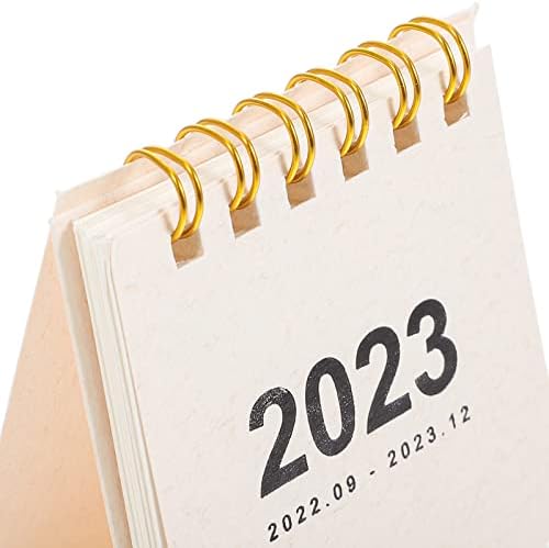 Настолен Календар Gadpiparty на 2022 година, Малък Настолен Календар с юли 2022 по 2023 година, Мини-Постоянен Календар с две метални