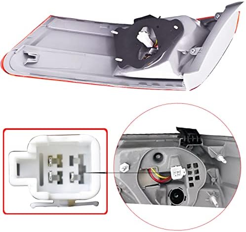 munirater 1-Pack Подмяна на Лявото Външно за обратно виждане задна фенер за 2010-2011 Toyota Camry От страна на водача 8156006340 TO2804106