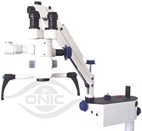 Хирургичен Оперативен Микроскоп за стенен монтаж, 3-стъпка, Фиксирана под ъгъл 90° Бинокъл с Подобрена led подсветка ISO CE