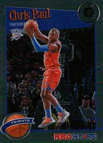 2019-20 Панини Hoops Premium Stock Дребно 288 Търговска картичка баскетболист от НБА Крис Пол Оклахома Сити Thunder 2019-20