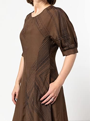 Образец за шиене в дъга Стил - Тканое рокля Penelope (размери 10-22)
