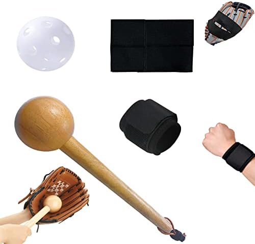 Комплект чукове за бейзболни ръкавици LRQSM - Дървена Формовочный чук с бейсбольным замък от 2 теми, инструмент за формиране на бейзболни ръкавици,