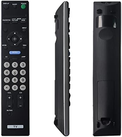 Rnnokate Нов дистанционно управление RM-YD025 подходящ за Sony TV KDL-32S5100 KDL-32XBR9 KDL-37L4000 KDL-37L4000 KDL-37L5000 KDL-40S4100