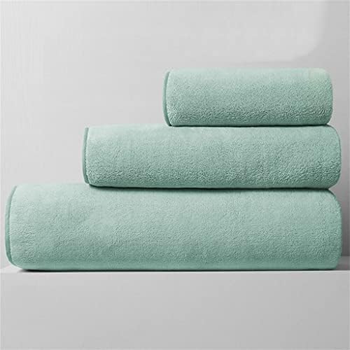 Кърпа MJWDP, кърпи за баня, Трехкомпонентное, за любителите на хотели, Голям, с мирис, Двукомпонентни, Мека кърпа за баня (Цвят: 3 бр., размер: