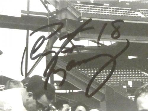 Пейтън Манинг е Подписал футболен снимка с размер 8x10 с JSA COA - Снимки NFL с автограф