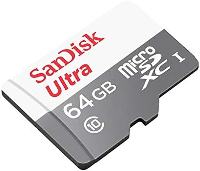 64 GB Карта памет SanDisk Ultra UHS-I Class 10 48 mb/microSDXC работи с Samsung Galaxy S8, S8 Plus, Note, 8, S7, S7 Edge, S5 Active, S4,