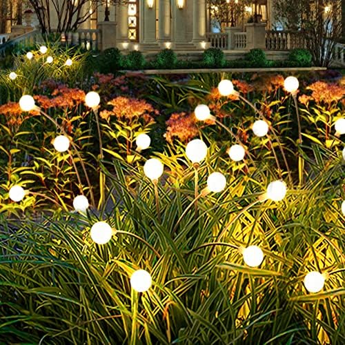 Слънчеви градински Фенери Светулка на открито: Starburst, Покачивающиеся led Слънчеви декоративни фенери, Градински фенери