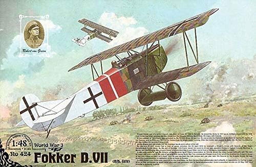 Fokker Г. VII ALB (Късен вариант) Изтребител 1/48 Мащаб Пластмасов Комплект модел Roden 424