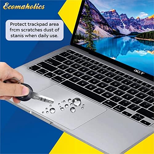 (2 броя) Защитно покритие тъчпада на лаптопа Ecomaholics за лаптоп ASUS Vivobook Pro 16X OLED (M7600, AMD Ryzen 5000 Series) 16 инча,