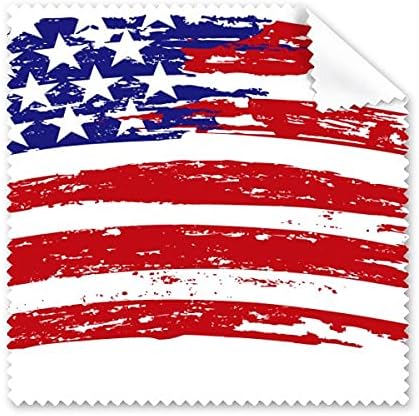 Звезди и Ленти Изгибают Флаг на Страната на Америка Плат За Почистване на Екрана на Телефона за Пречистване на Точки 5шт