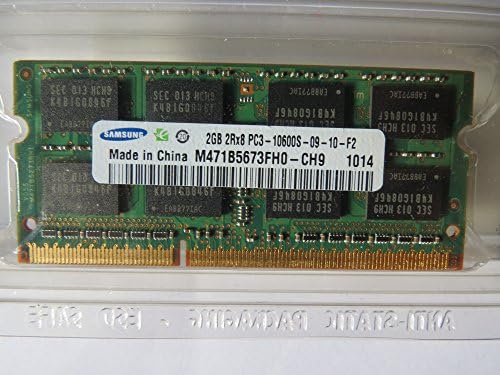 2 GB DDR3 sodimm памет PC-10600 1333 Mhz, 256 М X 64 Samsung Чип CL9 M471B5673FH0CH9