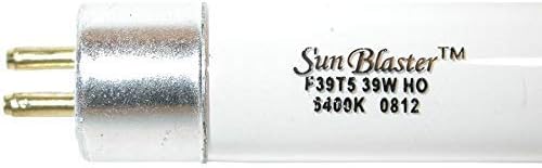 SunBlaster 36 6400 K T5HO работа на смени лампата на високоефективен луминесцентна лампа за растенията