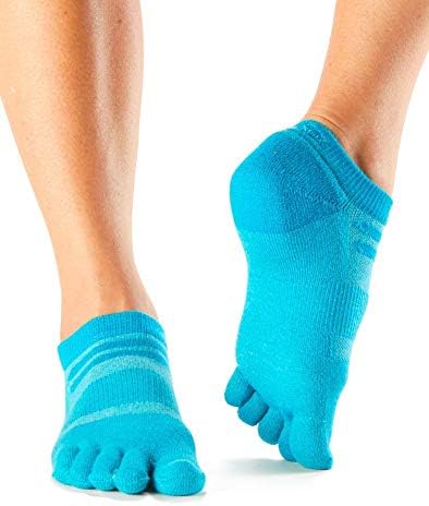 Чорапи toesox UltraSport Performance Средно тегло Без изпъкнали чорапи с ниска засаждане за разходки, джогинг по пътеката и на дълги