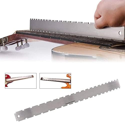 измервателни Инструменти iayokocc Luthier, Инструмент Luthier с Прав Ръб за Fretboard Китара с Вдлъбнатина за повечето електрически