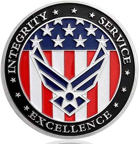 Монета на повикване на военновъздушните сили на САЩ Клетва новобранец Подаръци за лоялни клиенти