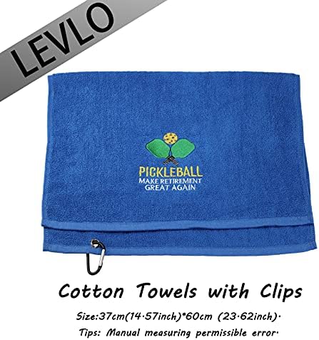 LEVLO Pickleball Подарък за любителите на спорта Pickleball Отново ще зарадва любителите на Пиклбола Кърпи за подарък на Любителите