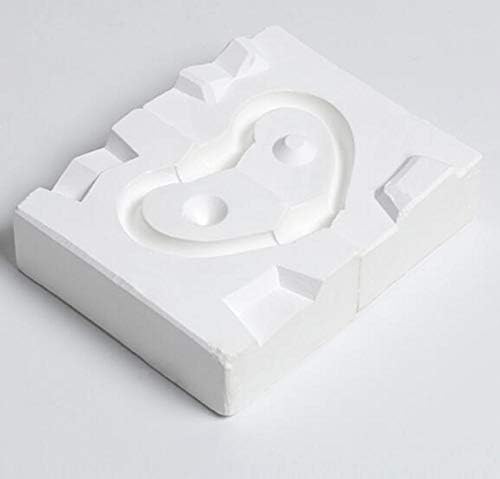 WellieSTR 1 комплект Мини 3D Форми за копчета чаша от гипс, форма за химикалки с керамичен чайник, форма за diy, набор от