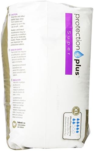Еднократно Предпазно бельо Medline Protection Plus от инконтиненция, XL, от 56 до 68 см, 14 парчета (опаковка от 4 броя)