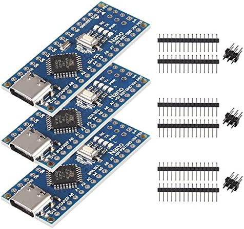ACEIRMC 3 бр. Тип-C, USB CH340 5 В 16 Mhz за Nano 3,0 ATmega328P Такса е Съвместим контролер за Arduino Nano CH340 USB Драйвер за Nano