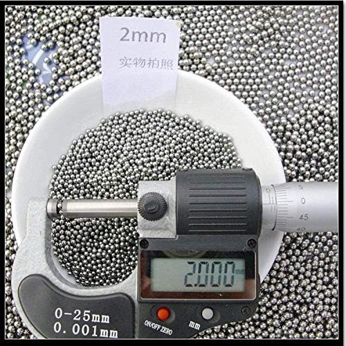 Стоманени топчета SYZHIWUJIA точност ръководят мини-стоманени топчета G10, 0,8-4,5 мм, стоманени топчета с подшипником GCR15-1000шт.