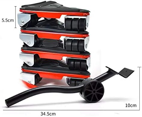 Количка за мебели YPEZ, Определени за транспортиране на мебелите от 5 части, Превоз за мебели със ски лифта, Проста система за